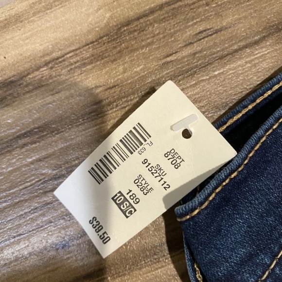 Lot of 2 NWT AEROPOSTALE CHELSEA BOOT CUT WOMENS JEANS Sz 10 Short - Picture 5 of 15